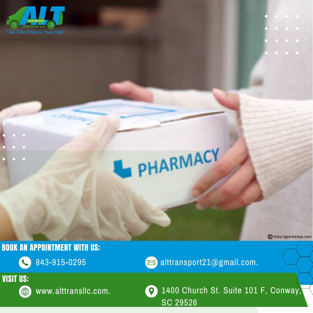 Our prescription delivery service ensures that your medications are brought directly to your doorstep. Your well-being is our top priority! #medicinedelivery #DeliveryAtYourDoorStep