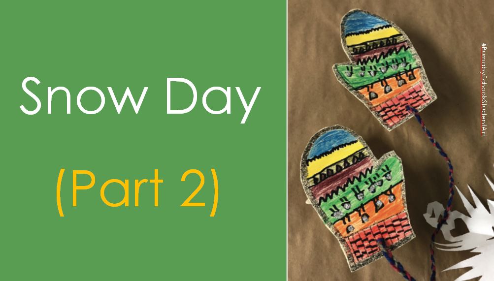 It’s another snow day. Due to weather conditions, all schools in the District are once again CLOSED for instruction. As always, this decision was made after careful consideration of all the circumstances. #BurnabySchools