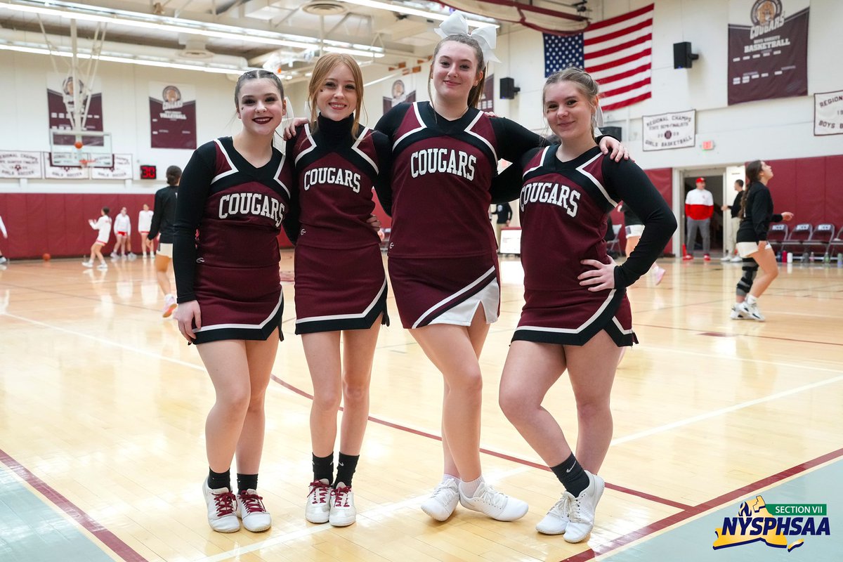Bringing some cheer to your Thursday with the Photo of the Day! #SectionVII #Cheerleading