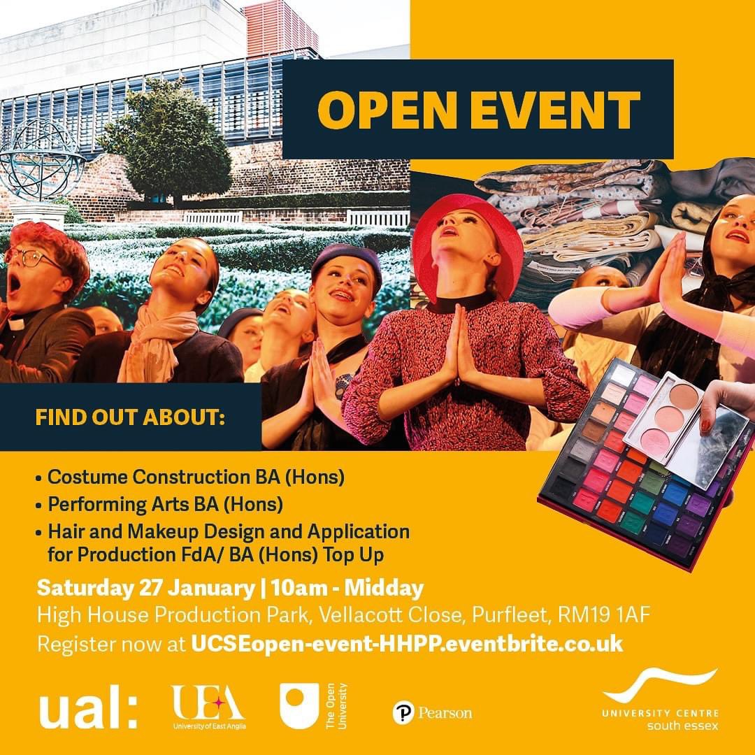 Join us on 27 January at our High House Production Park open event, which is home to The Costume Centre and The Backstage Centre.

Sign up here:
eventbrite.co.uk/e/open-event-a…