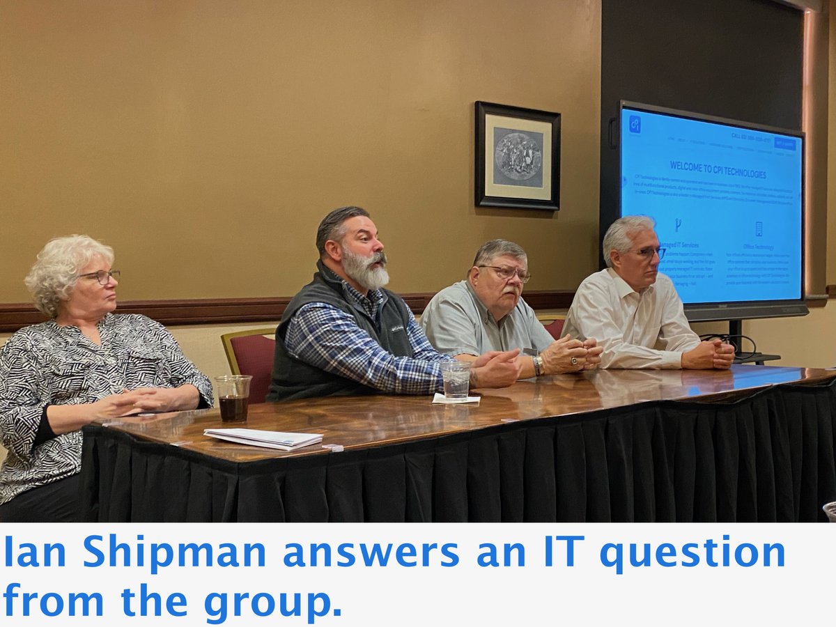 cpitechnologies's tweet image. Bringing together our staff from all branches, we had a fantastic time learning, bonding, and having a blast at the Downstream Casino for our annual company meeting!

#CPITechnologies #ITProducts #InteractiveDisplays #DigitalSignage #CyberSecurity