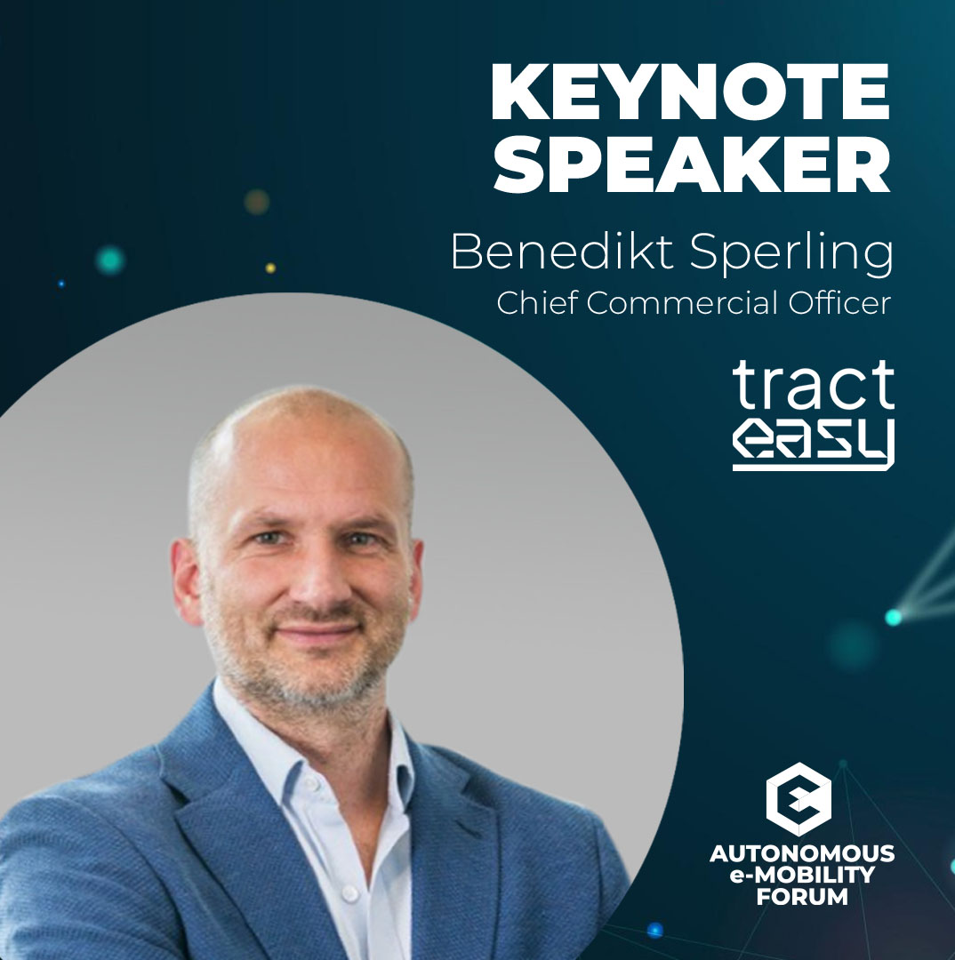 Introducing Benedikt Sperling-Zikesch, the Chief Commercial Officer at TractEasy, to the esteemed platform of the AEMOB Forum.