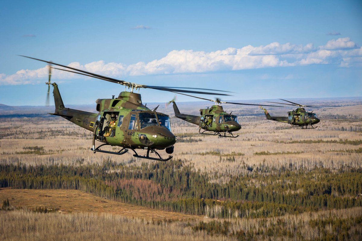 verticalmag's tweet photo. . @BellFlight Textron Canada was awarded a $2.28-billion contract on Jan. 17 to continue maintaining the Royal Canadian Air Force (@RCAF_ARC ) fleet of CH-146 Griffon helicopters. More here: https://t.co/HUXg73qKH9 https://t.co/ZMcWmwtQSI