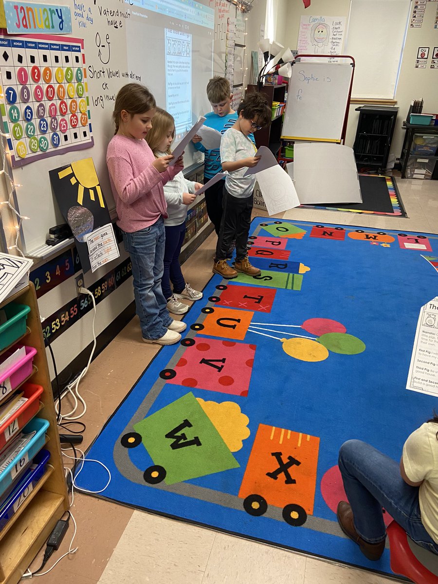 Learning about drama with Reader Theaters!!