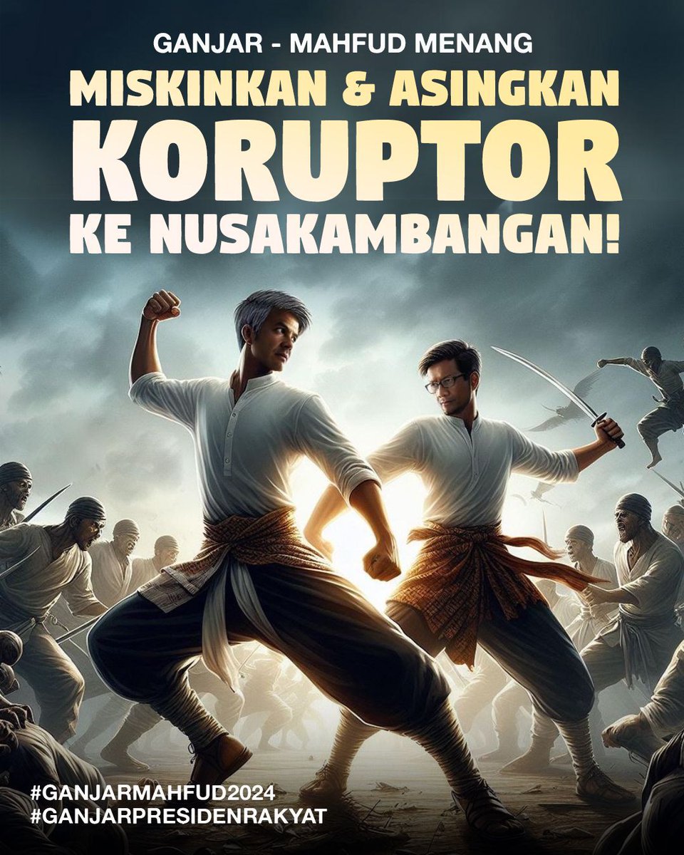DynHarun_'s tweet photo. Ganjar Pranowo dan Mahfud Md bersatu dalam tekad untuk memerangi korupsi di negeri ini.

GanjarMahfud Taat Hukum Tuanku Ya Rakyat #GanjarMahfud2024 #GPMMD3 https://t.co/0Gjo4LZVg4