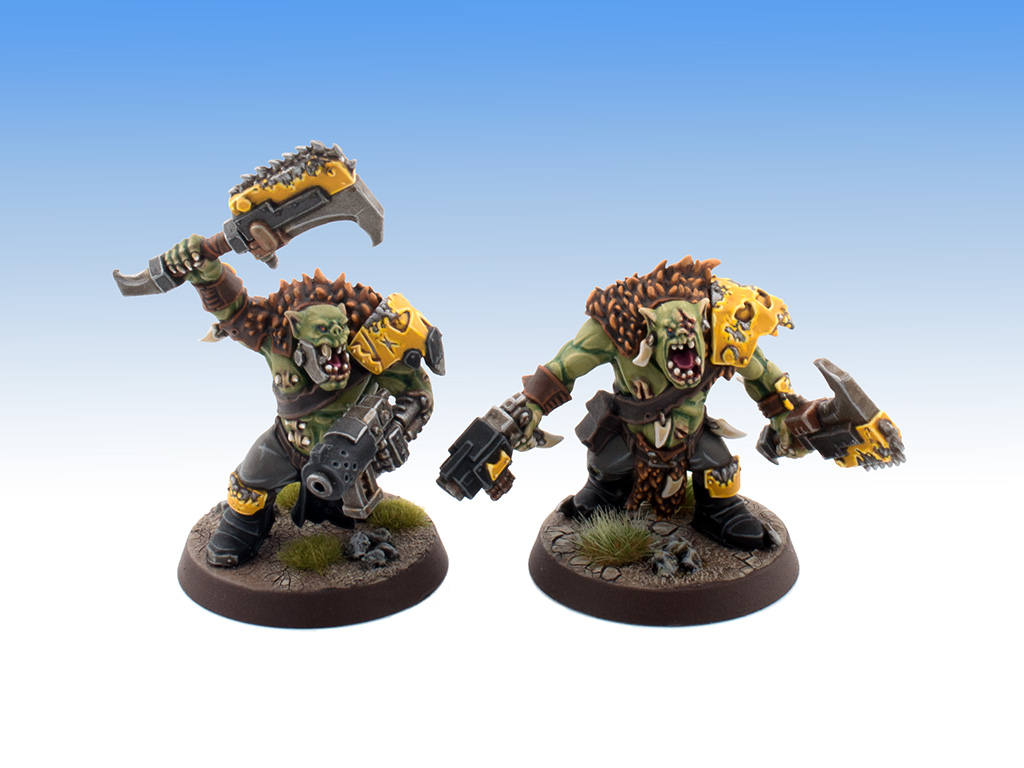 Some more Bad Moon Beast Snaggas ready to WAAAGH!!