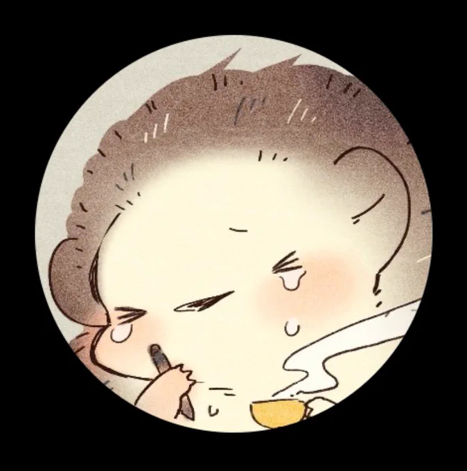 #お前らなんでそのアイコンにしてるんだよ ・ハリネズミが好き過ぎて描いたけど、そこまでハリネズミに見えない気もする。 ・喜んでるようで、怒ってるようで、哀しんでいるようで、楽しんでいるようにも見える。どんな感情の時のツイートにも当てはまるので、過去絵ながらお気に入りの絵。