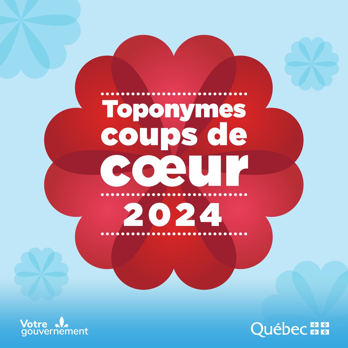 Communiqué - Toponymes coups de cœur 2024 Votez pour votre nom de lieu favori! toponymie.gouv.qc.ca/ct/salle-de-pr…