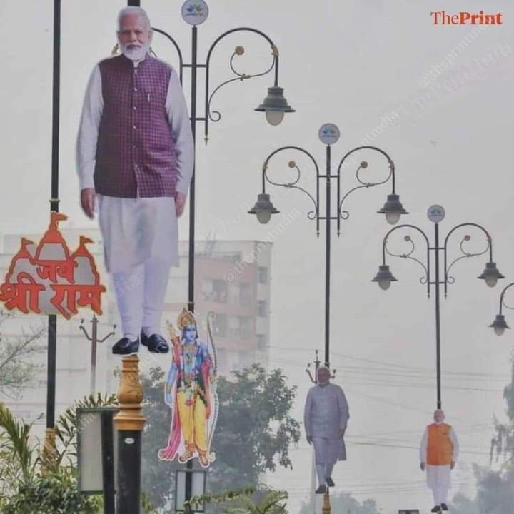 vazhapadi's tweet photo. Who is coming back to Ayodhya? #HypocriteModi https://t.co/WqayLsJf4e