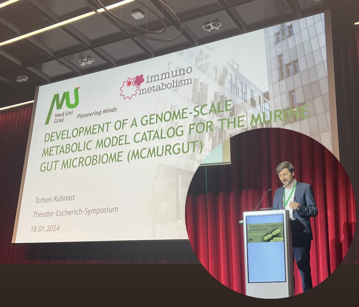 Exciting insights into the murine gut microbiome unfold as Torben Kühnast presents the McMurGut model. Get ready for engaging discussions and stay tuned for more groundbreaking revelations! 🔬🧬🔍🧪#MicrobiomeResearch #ScienceInAction