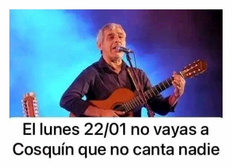 ChilbitaSoyYO's tweet photo. El 22/01 canta NADIE https://t.co/CmFyU15lnq
