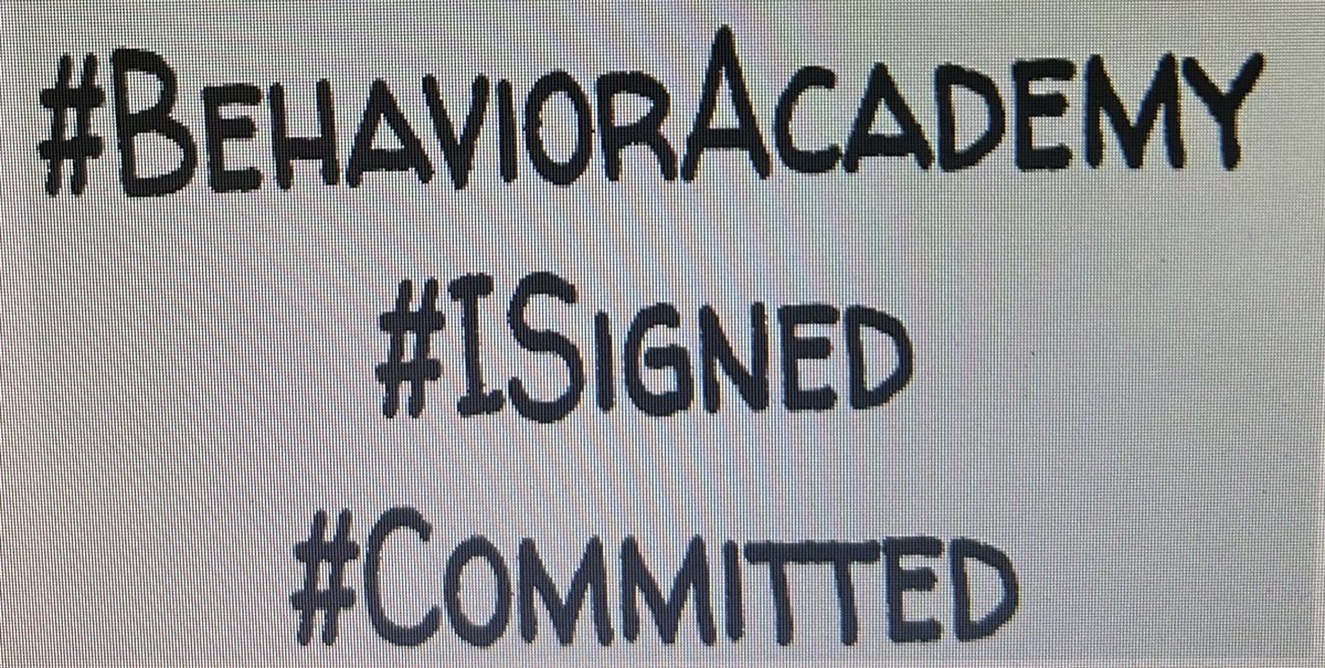 Behavior Academy 2 signed last night! #BehaviorEra A lot going on at the moment! @drlopez23 @PeralesIda @Magarci2Mary @gisdnews @Carodr02 @stefstew82 @dawnjesmer2