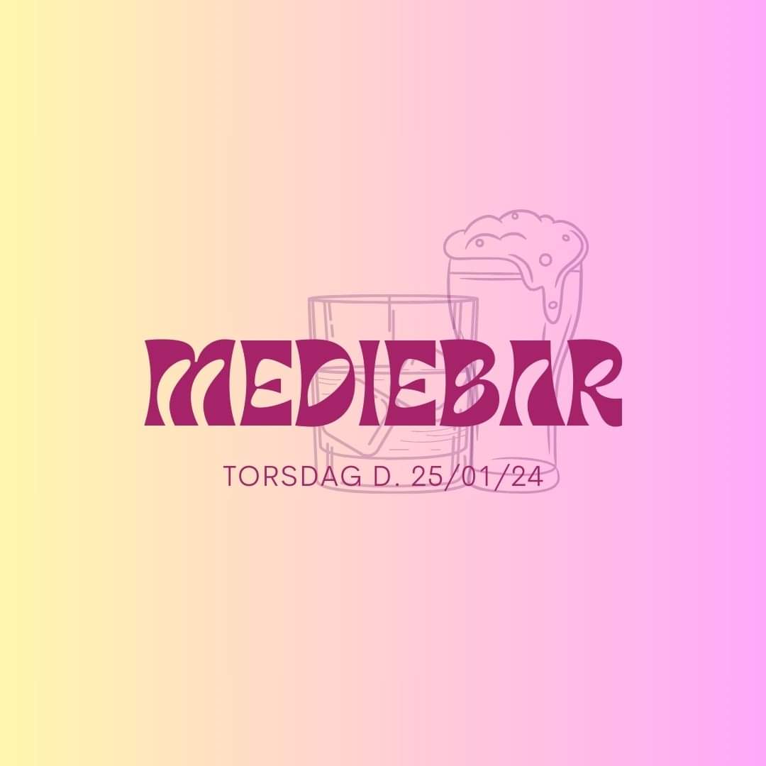 Næste torsdag byder vi på Mediebar i Aarhus, Odense og København.

Er du i praktik som journalist, kommunikatør, TVM'er eller FTP'er, og er du medlem af DJ, så tag din makker under armen til en fornøjelig aften.

Mere information findes hos lokalforeningerne på IG &amp; FB #dkmedier