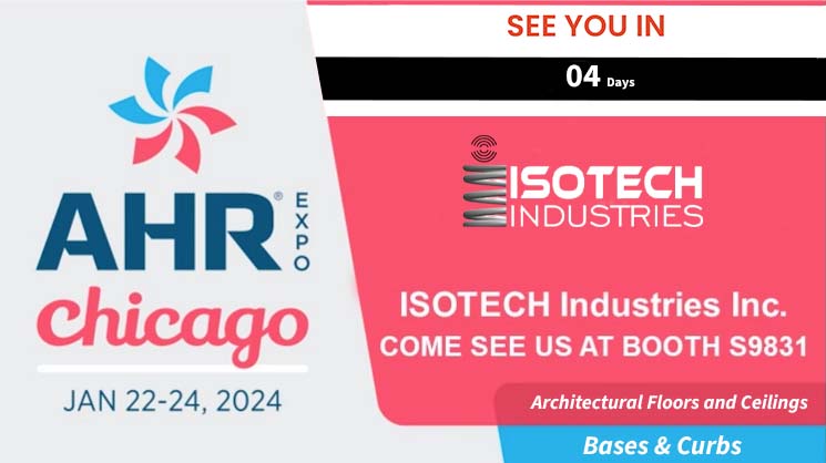 IncIsotech's tweet photo. COME TO SEE US AT BOOTH S9831 ( JAN 22-24, 2024 ) AHR EXPO -Chicago

https://t.co/4HVaIdKjdL

#isotechindustries #SeismicWindRestraintSystems
#coolingtowervibrationisolation #engineeredrisersystem
 #californiaconstruction 
#AHREXPO #Chicago #ahrchicago2024 https://t.co/Y55m2JVhgH