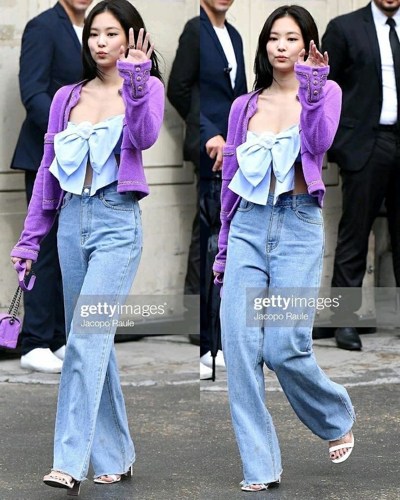 jenniekimcl's tweet photo. I was reading the webtoon “Bitten Contract” and #Jennie's chanel outfit appeared.🤣 https://t.co/qbISxQy6R5