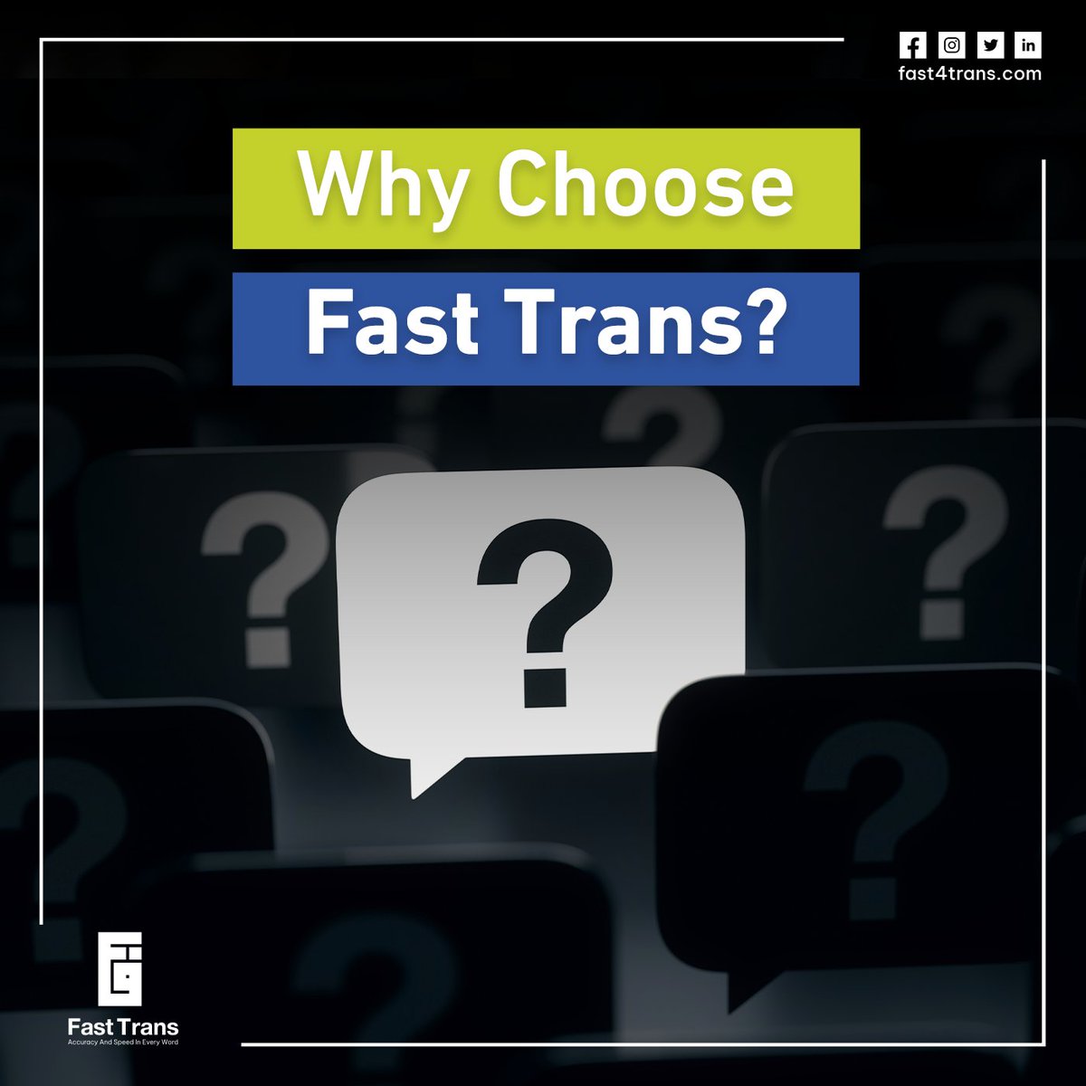 FastTrans21's tweet image. Quality, accuracy, speed, and a commitment to customer satisfaction set us apart. We’re passionate about providing the best translation services in the Middle East. Contact us today for your translation needs.
#FastTrans
#TranslationServices