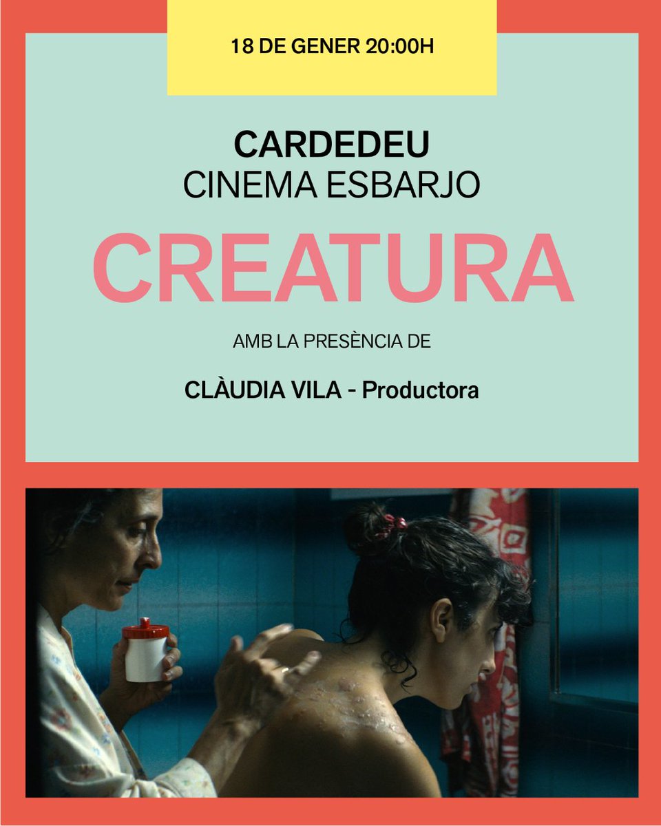CicleGaudi's tweet photo. T'agradaria conèixer l'equip de “Creatura” amb el Cicle Gaudí?
Podràs fer-ho a alguns municipis! Llisca a l’esquerra per veure les presències confirmades.
Consulta totes les projeccions i sales del Cicle Gaudí a l'enllaç de la bio!
#CicleGaudí #CGGener #Creatura https://t.co/eqAt7rrI2O