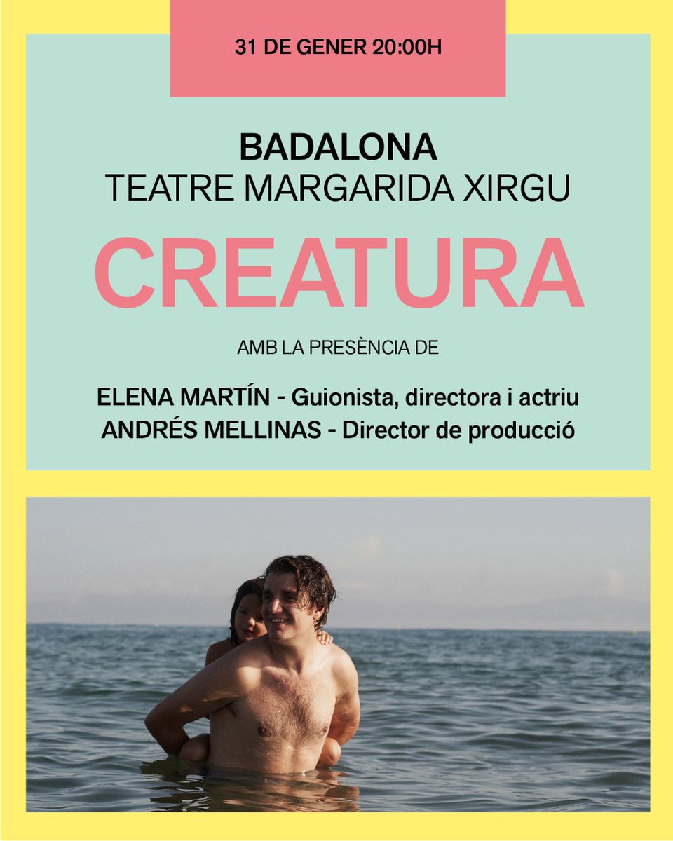 CicleGaudi's tweet photo. T'agradaria conèixer l'equip de “Creatura” amb el Cicle Gaudí?
Podràs fer-ho a alguns municipis! Llisca a l’esquerra per veure les presències confirmades.
Consulta totes les projeccions i sales del Cicle Gaudí a l'enllaç de la bio!
#CicleGaudí #CGGener #Creatura https://t.co/eqAt7rrI2O