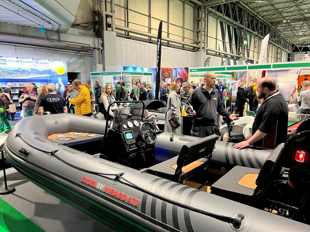 britishmarine's tweet photo. A welcome return for the marine showcase at the Caravan, Camping &amp; Motorhome Show 2024 with watersports opportunities perfect for outdoor enthusiasts. 

To read more about our exhibitors, visit - https://t.co/ND4o8v63Qn https://t.co/mtlAC8HNDC