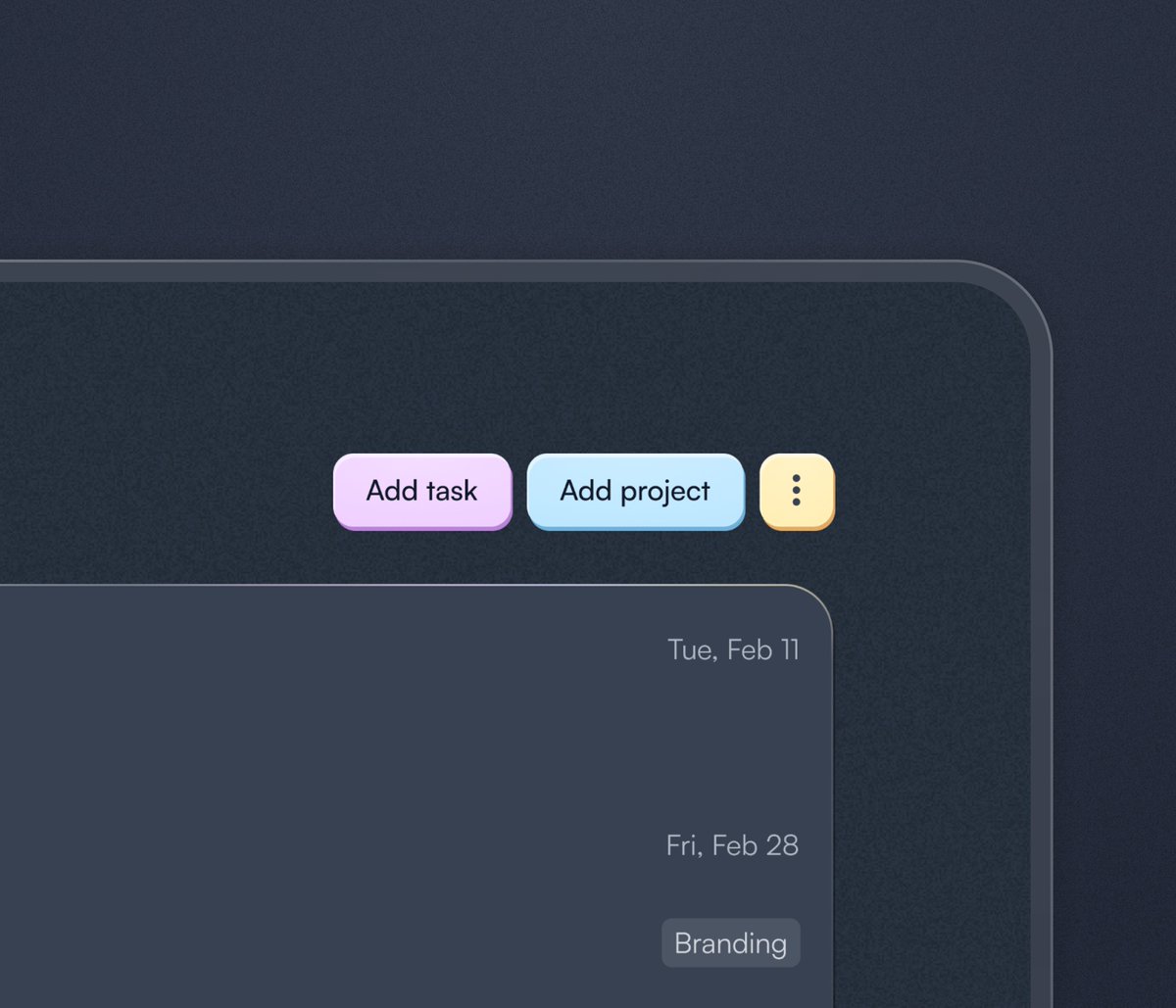 Buttons 💜💙💛