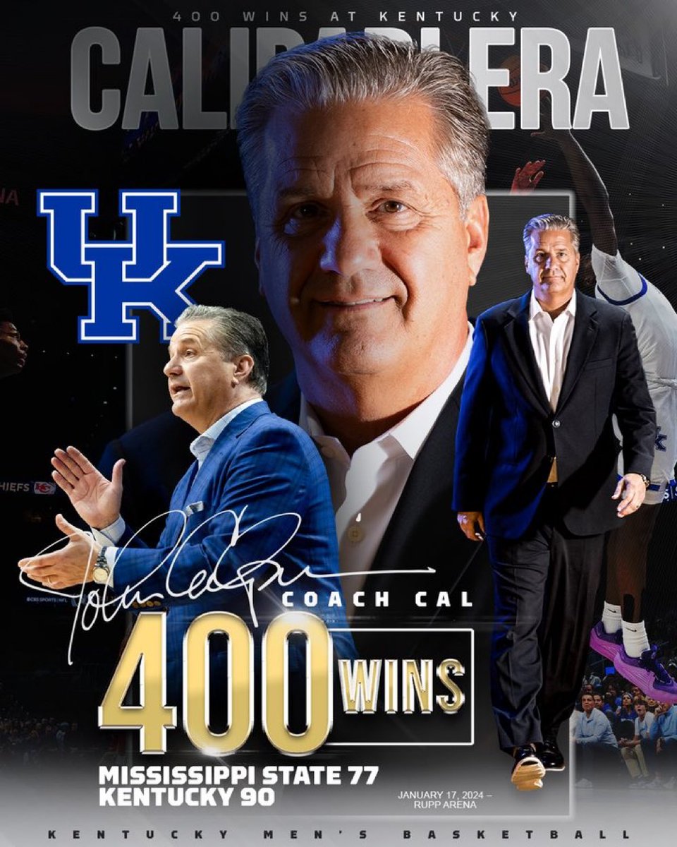 The guy does not get enough credit for his agility as a coach. Amazing accomplishment and all the things he does off the court as well The most demanding job in the country. He feeds off the BBN Congratulations @UKCoachCalipari