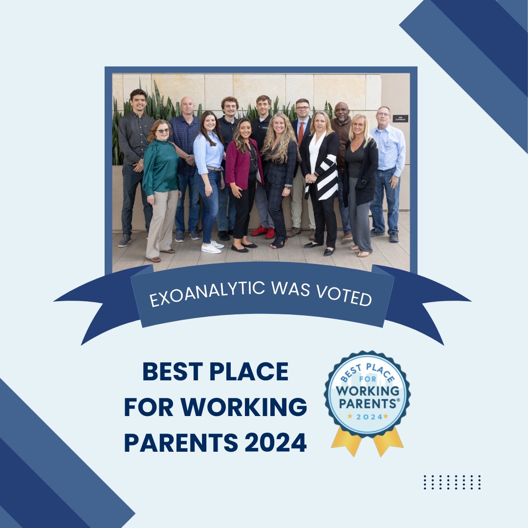 exoanalytic's tweet image. Congratulations to our #ExoNaut team in Huntsville, AL, for earning the 2024 Best Place For Working Parents award in recognition of their commitment to supporting working parents through family-friendly policies and practices👏.