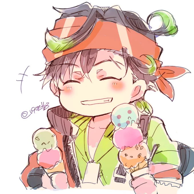 ブライオファイタくん  #アークナイツ版深夜の真剣お絵かき60分一本勝負