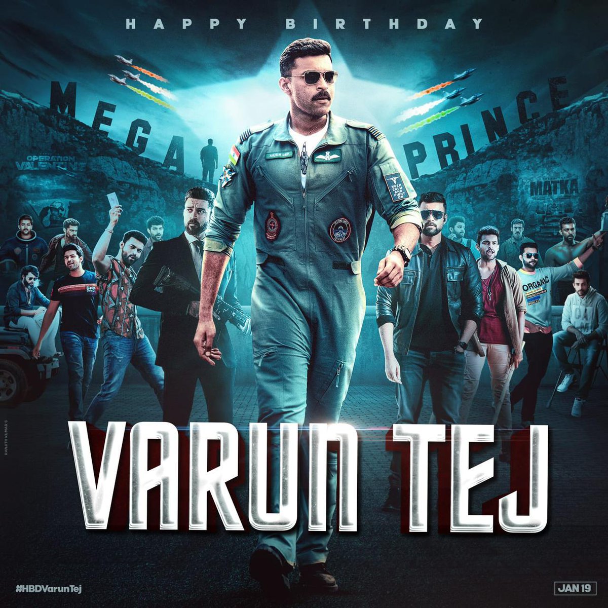 Here's the scintillating SPECIAL CDP to celebrate 𝑴𝒆𝒈𝒂 𝑷𝒓𝒊𝒏𝒄𝒆 @IAmVarunTej's Birthday 🎉 Wishing him a phenomenal year ahead with rocking success at the box office ❤️‍🔥 #HBDVarunTej ❤️