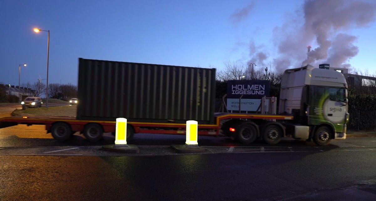 12 years the first tiny carbon dioxide capture system was tested at the University of Sheffield we have now delivered our first 1 t/d kit to Holmen, Cumbria. Commissioned over the next couple of days, samples analysis next week. #ccuinternational #Flue2CHEM #universityofsheffield