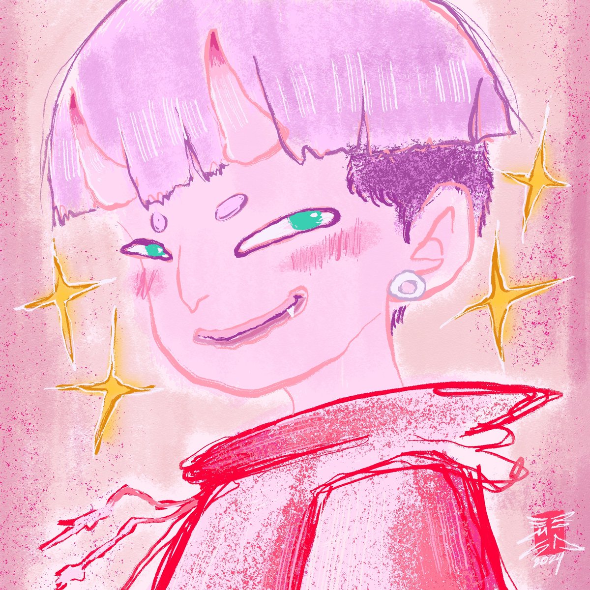 GN Guys! 
Welcoming 2024 with 😏✨
#doodling