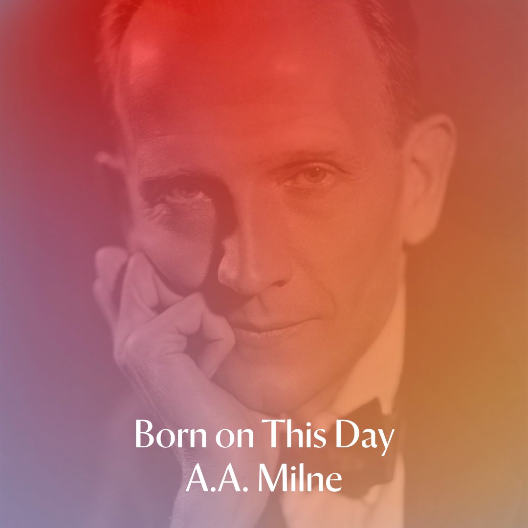 Alan Alexander Milne, an English writer best known for the ‘Winnie-the-Pooh’ book series, was born on 18 January, 1882. Read a riveting article on Mr. Milne by @SanjidaKay: royalliteraryfund.substack.com/p/346f75c9-4b3… Photo Credit: A.A. Milne by Howard Coster © National Portrait Gallery, London