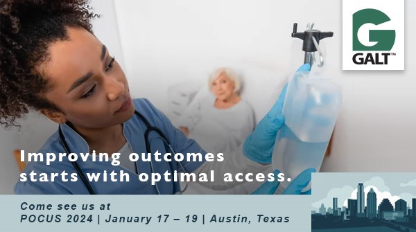 #Galt is proud to support the 17th POCUS Workshop. Visit us to learn why our centesis and access portfolio has been trusted for over 30 years to help achieve optimal access for improved outcomes. #galtmedical #POCUS #IMPOCUS