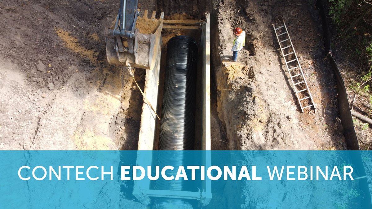 ContechES's tweet image. Don&apos;t Miss Out! Join Contech’s experts as they discuss the unique challenges presented when designing large diameter sewer projects. Participants Earn One Professional Development Hour.* #webinar #civilengineering #pipesolutions
ow.ly/hwt050QrSis