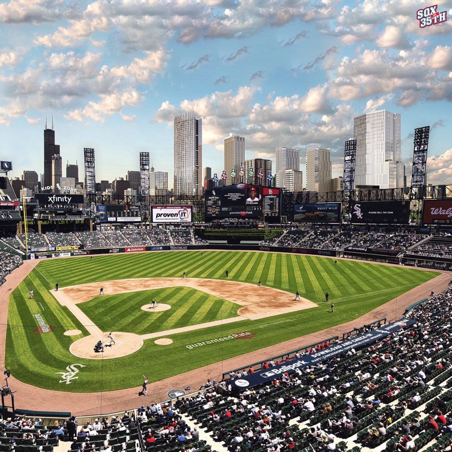 Per <a href="/CST_soxvan/">Daryl Van Schouwen</a>, the #WhiteSox are in “in serious talks to build new stadium in South Loop’s ‘the 78.’” 

A possible view from that location: 

Photoshop via: 
<a href="/bsonnn4/">bson</a> h/t: <a href="/SouthSideSox89/">Chris Ocwieja</a>
@Think_Blue_24