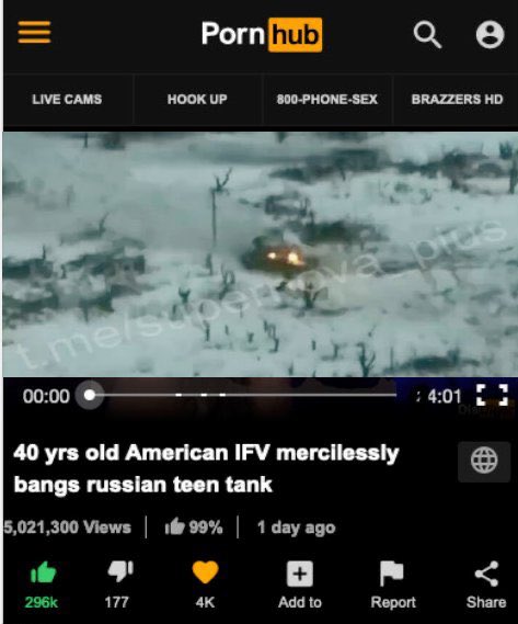Порнхаб: 40-летняя американская БМБ выебала российский танк-тинейджер: