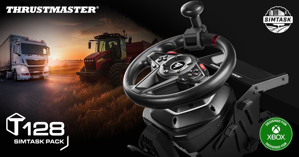 Thrustmaster T128: New steering wheel available for Xbox consoles