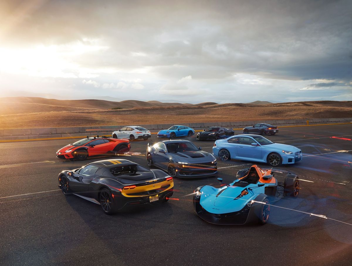 RoadandTrack's tweet image. Two days at Thunderhill, two days tearing past Northern California&apos;s Redwood Curtain, and two winners to crown. This is Road &amp;amp; Track’s 2024 Performance Car of the Year. roadandtrack.com/reviews/a46362…