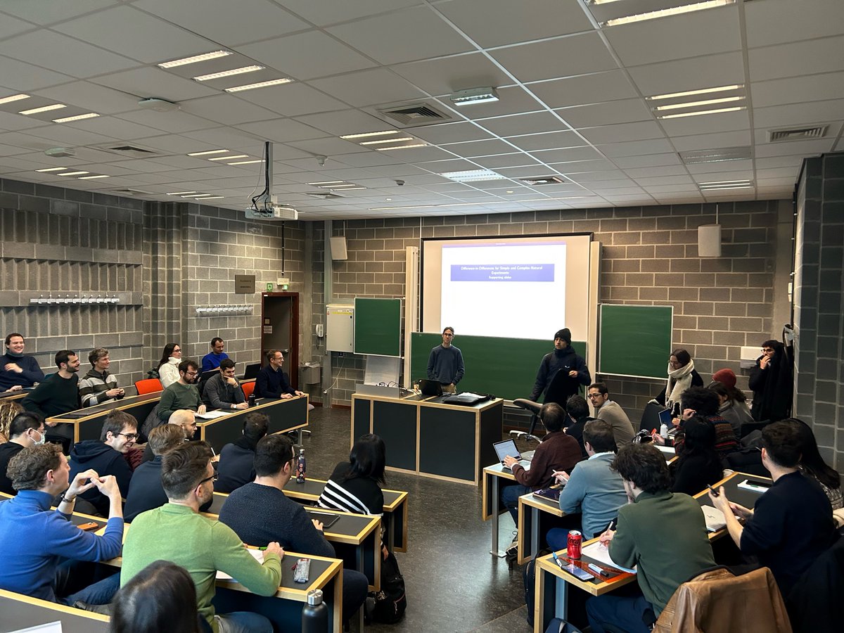 Exciting times at Ecares as we warmly welcome  young researchers to the second PhD course of the Ecores lecture series! 🌱 #ResearchCommunity #Ecares #PhD #EcoresLectureSeries