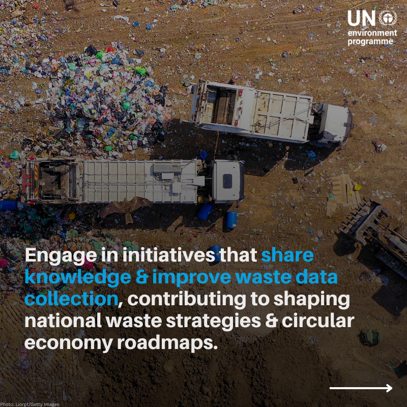 UNEP's tweet photo. Sustainable waste management plays a pivotal role in creating better cities and advancing key sustainability goals.

Here are practical strategies to #BeatPollution: https://t.co/w1mRlHEvkZ