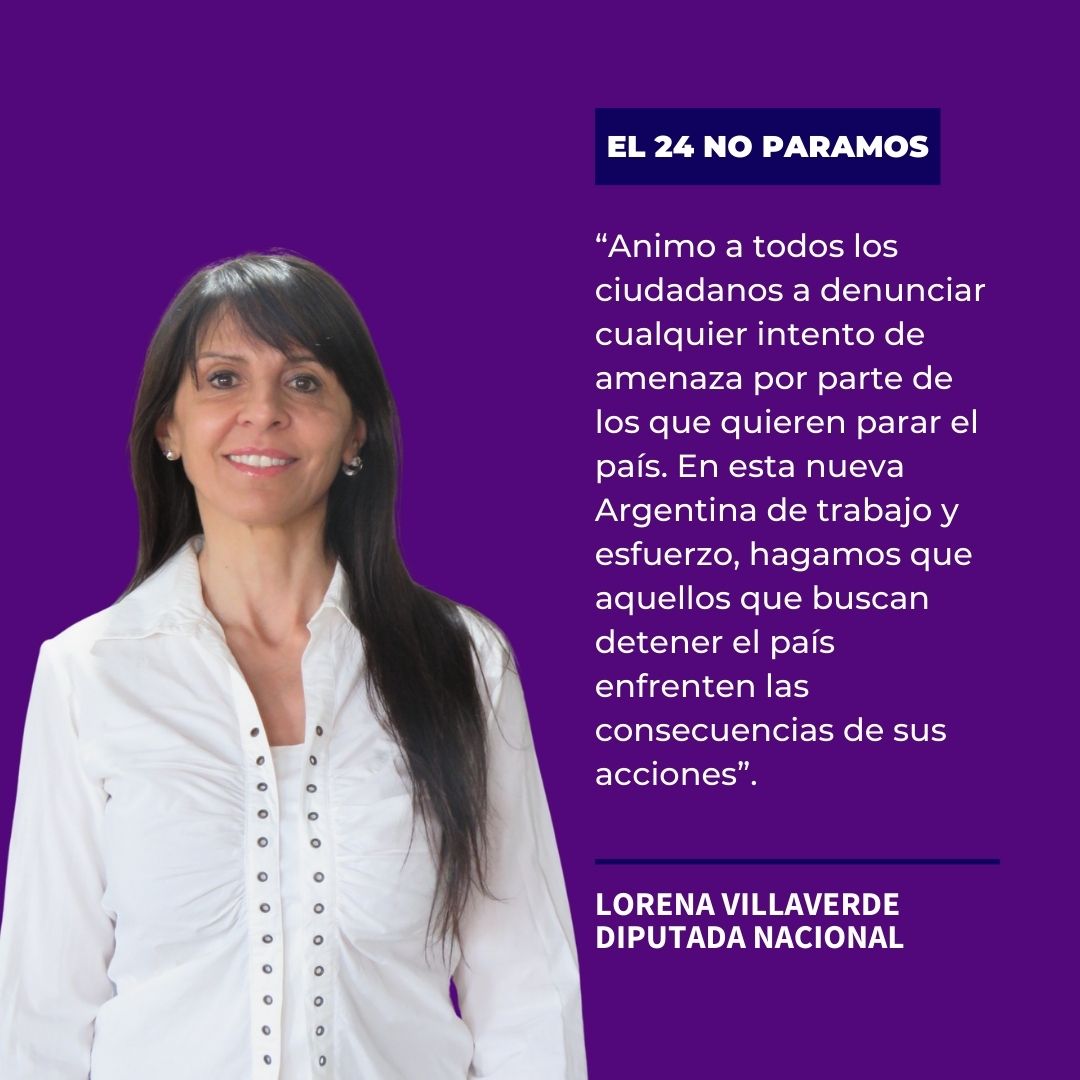 LoreVillaverde1's tweet photo. El Ministerio de Seguridad volvió a habilitar la línea 134 y el correo: denuncias@minseg.gob.ar para denunciar amenazas o extorsión para participar en el paro gremial del 24 de enero.
Si sos víctima de extorsión por parte de los que quieren parar el país, denuncialos. https://t.co/pHbcAVfquM