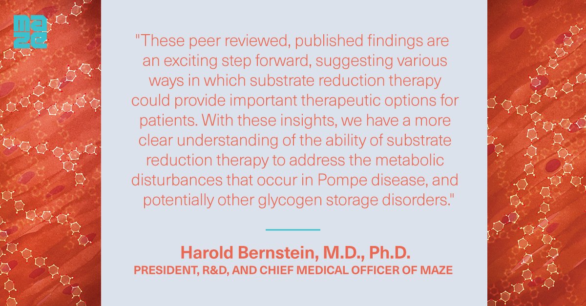MazeInBiotech's tweet image. We're thrilled to share our manuscript "Small-molecule inhibition of GYS1 for the treatment of Pompe disease and other glycogen storage disorders,” featured as the cover story of the latest @ScienceMagazine. Congrats to our team on this exciting research! science.org/doi/10.1126/sc…