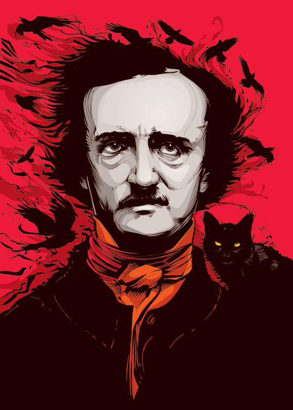 Un día como hoy, pero de 1809: nació Edgar Allan Poe.
