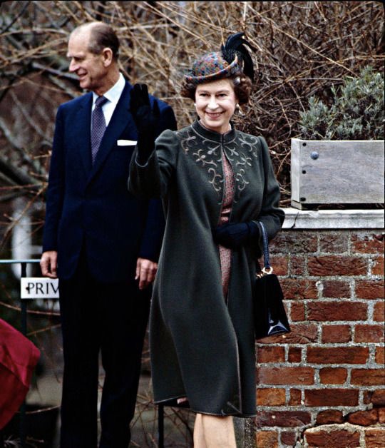 Queen Elizabeth II and Prince Philip in 1983. #QueenElizabeth #PrincePhilip