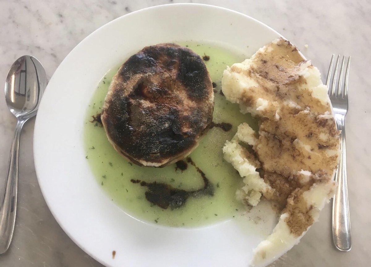 Pie, mash, and liquor from G. Kelly, #BethnalGreen #London…