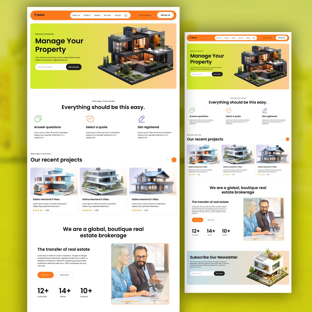 CodingwithFawad's tweet image. Real estate website landing page
We offer in our service :
1. Custom Web Design
2. Responsive Design
3. UI design
4. UX Design
#webdesign #webdeveloper #webdevelopment #webdesigner #graphicdesign
#uidesign #ui #uxdesign #ux #webdesign #uiux #design #userinterface #appdesign