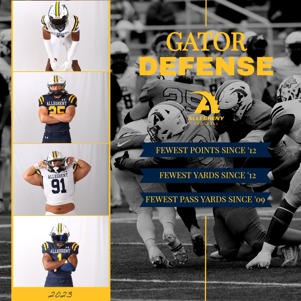 Braden Layer (@coach_layer) on Twitter photo The <a href="/AlleghenyFB/">Allegheny Football</a> defense is on the rise & looking for more Difference-Makers that can add to this impressive output in Year One.
Great early group coming together for <a href="/CoachHanhold/">Matt Hanhold</a> in the 2024 class, more on the way soon!!
#GoGators🐊 The <a href="/AlleghenyFB/">Allegheny Football</a> defense is on the rise & looking for more Difference-Makers that can add to this impressive output in Year One.
Great early group coming together for <a href="/CoachHanhold/">Matt Hanhold</a> in the 2024 class, more on the way soon!!
#GoGators🐊