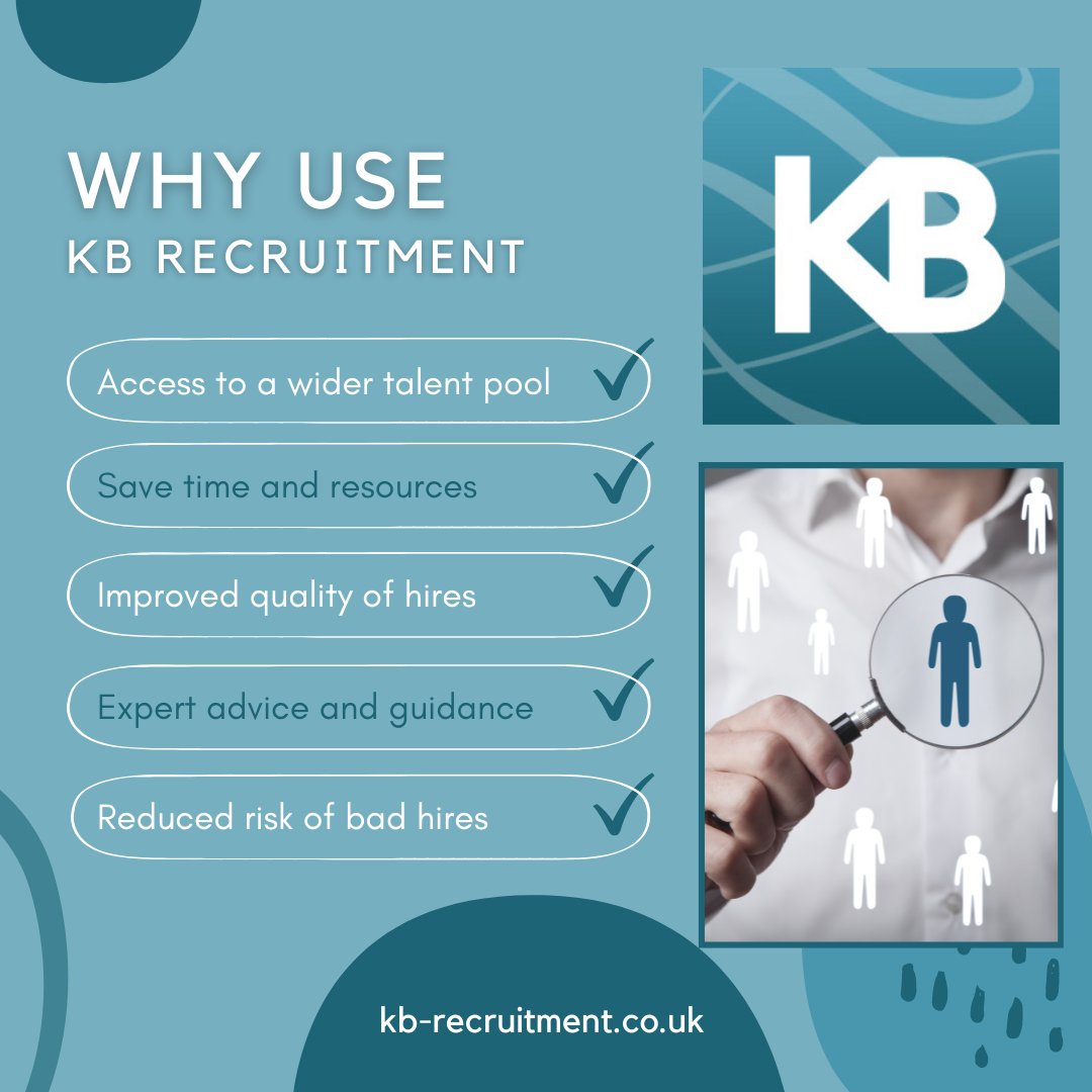 If you are looking to recruit staff within the #property industry, #financial services, or in #legal and #conveyancing we recommend using a specialist recruiter like us!

And here are just a few reasons why...