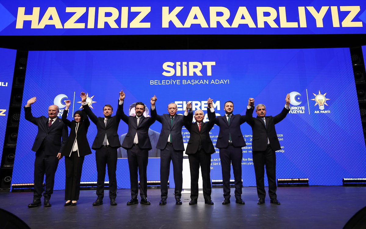 GurselBaran's tweet photo. ATO Congresiumda gerçekleştirilen 31 Mart 2024 Belediye Başkanlığı seçimi AK Parti Aday Tanıtım Toplantısına katılarak, Cumhurbaşkanımız Sayın @RTErdogan 'ın hitaplarını dinledik. 

Ankara Büyükşehir Belediye Başkan adaylığına seçilen Sayın @turgutaltinok06 ve memleketim #Siirt Belediye Başkan adaylığına seçilen, kıymetli kardeşim Sayın @AvEkremOlgac ’ın da aralarında yer aldığı tüm belediye başkan adaylarımızı tebrik ediyor, yerel yönetimlerde milletimize hizmet yolunda yapacakları çalışmalar için şimdiden başarılar diliyorum.

Rabbim utandırmasın hayırlı uğurlu olsun.