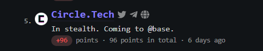 hotnewcrypto's tweet photo. 🔴STEALH PROJECT
Another friend tech ?

+96 points
228 followers

Check out @teamcircletech 👀

→ Allows anyone to paywall access to their time
→ Earn & monetize your time by answering questions and allowing people to connect with you.
→ Through questions & private chatrooms
