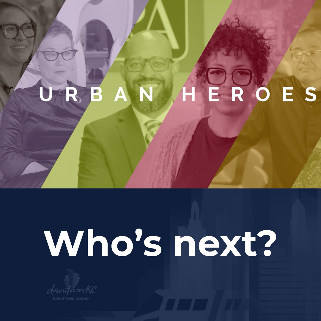 Passionate. Impactful. An unsung hero for Downtown KC. Nominate an individual for the Urban Hero Award to be recognized for making Downtown a vibrant place to live, work, and play. Don’t delay! Nominations due Jan. 31 👉bit.ly/48VkIYM